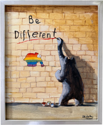 OTTO WAALKES: Be different - The Wall (ORIGINAL)